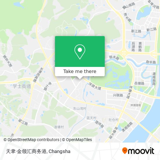 天聿·金领汇商务港 map