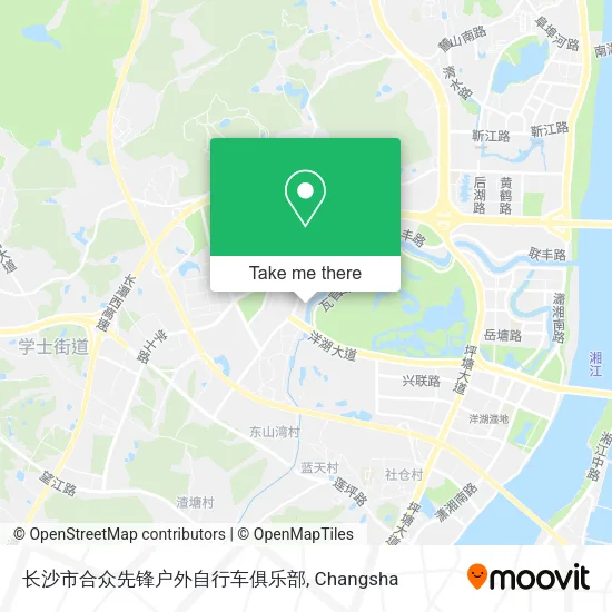长沙市合众先锋户外自行车俱乐部 map