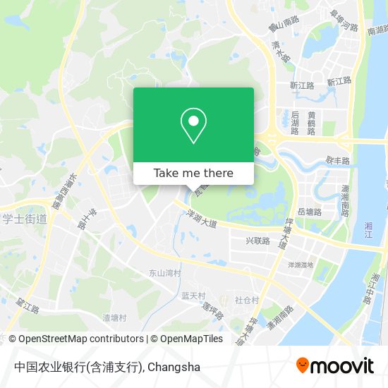 中国农业银行(含浦支行) map