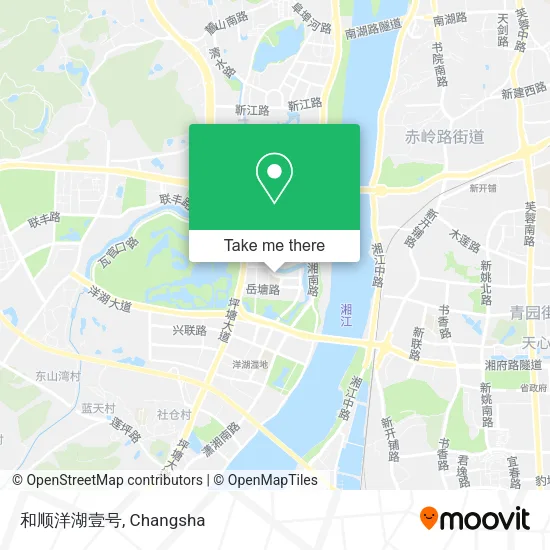 和顺洋湖壹号 map