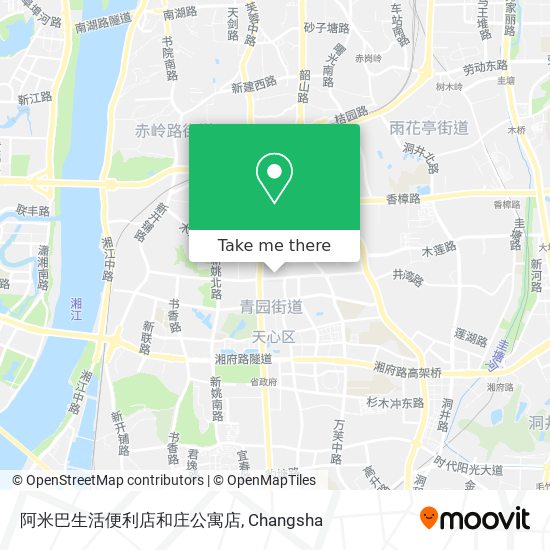 阿米巴生活便利店和庄公寓店 map