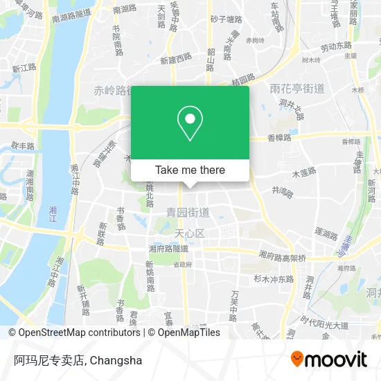 阿玛尼专卖店 map