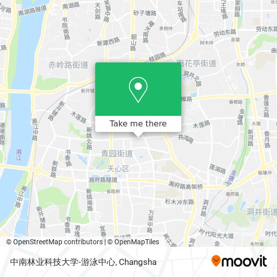 中南林业科技大学-游泳中心 map