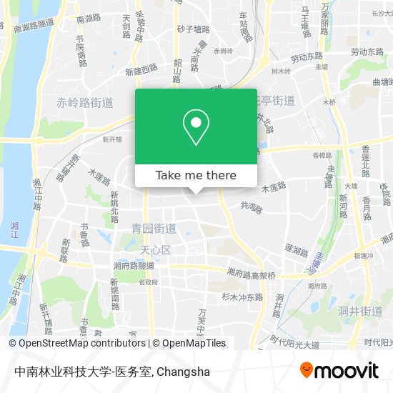 中南林业科技大学-医务室 map