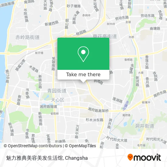 魅力雅典美容美发生活馆 map