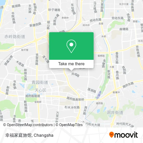 幸福家庭旅馆 map