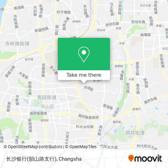 长沙银行(韶山路支行) map