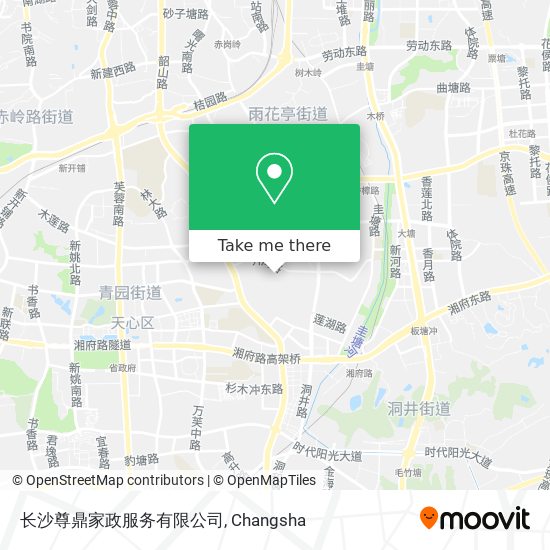 长沙尊鼎家政服务有限公司 map