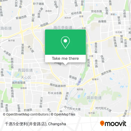 千惠5全便利(井奎路店) map