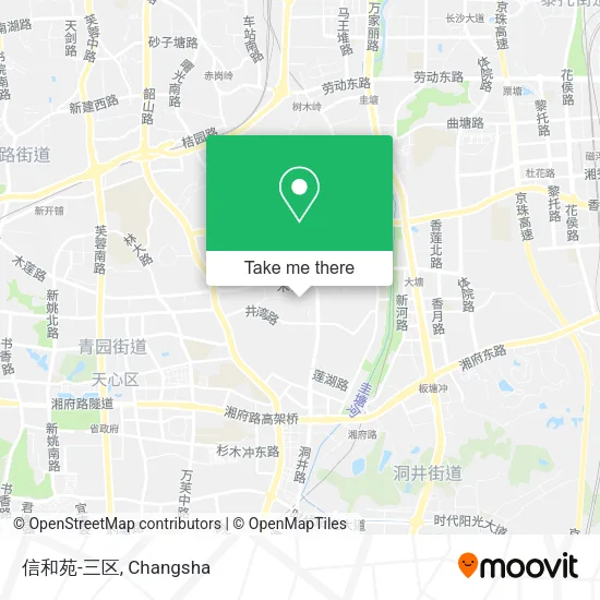 信和苑-三区 map