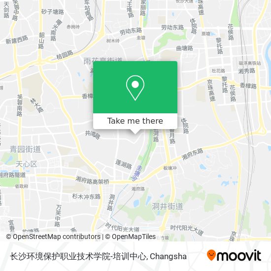 长沙环境保护职业技术学院-培训中心 map