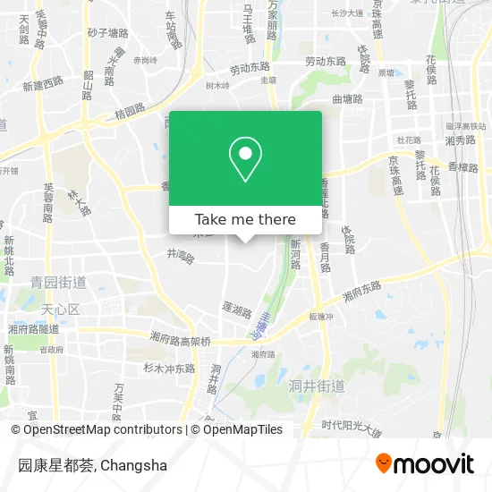 园康星都荟 map