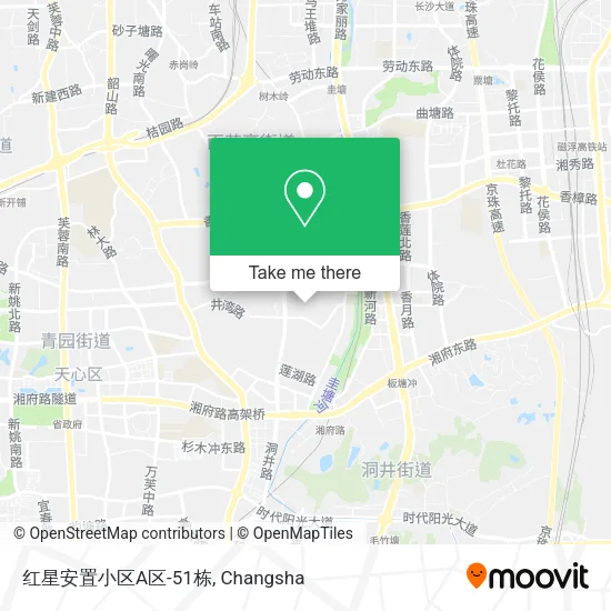 红星安置小区A区-51栋 map