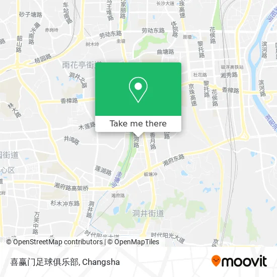 喜赢门足球俱乐部 map