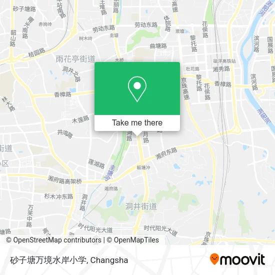 砂子塘万境水岸小学 map