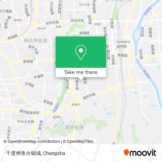 千度烤鱼火锅城 map