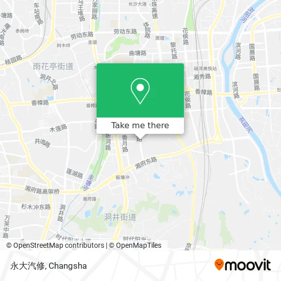 永大汽修 map