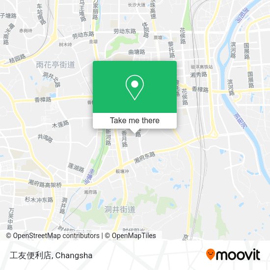 工友便利店 map