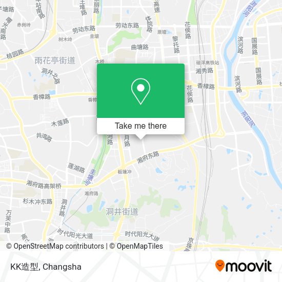 KK造型 map