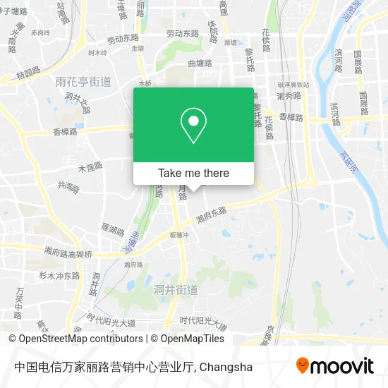中国电信万家丽路营销中心营业厅 map