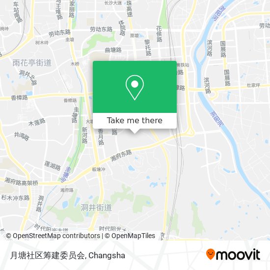 月塘社区筹建委员会 map