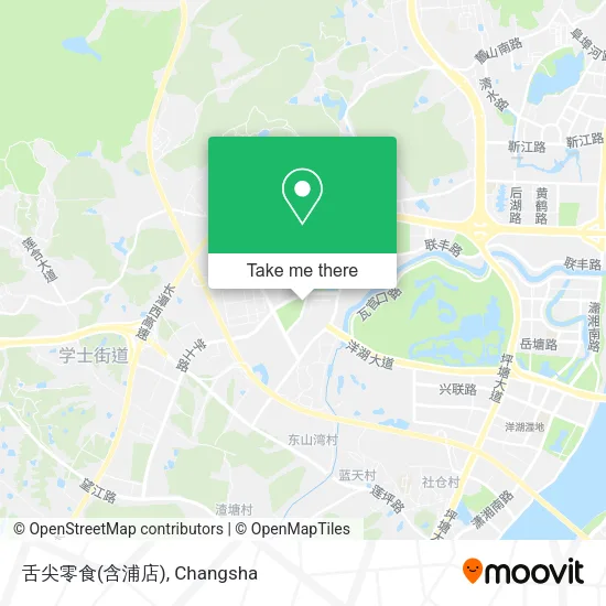 舌尖零食(含浦店) map