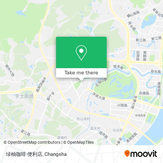 绿柚咖啡·便利店 map