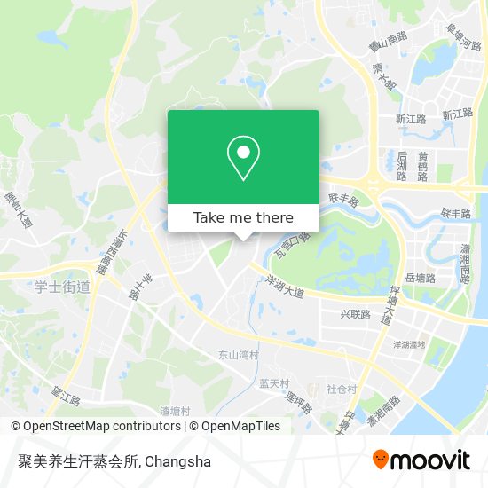 聚美养生汗蒸会所 map
