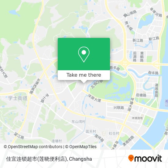 佳宜连锁超市(莲晓便利店) map