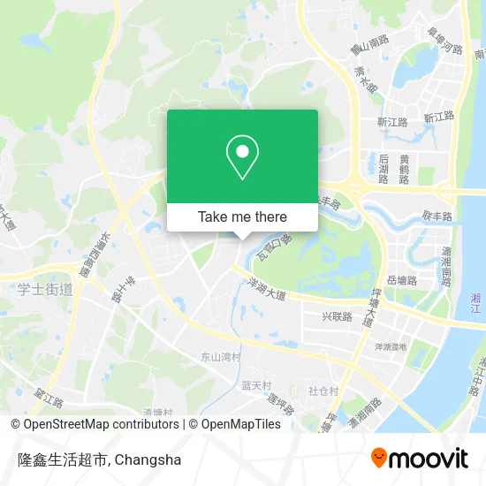 隆鑫生活超市 map