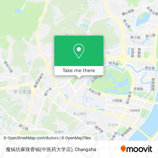 魔锅坊麻辣香锅(中医药大学店) map