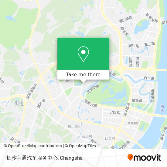长沙宇通汽车服务中心 map