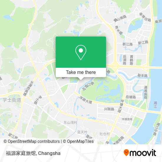 福源家庭旅馆 map