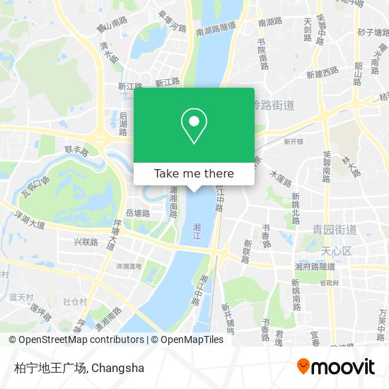 柏宁地王广场 map