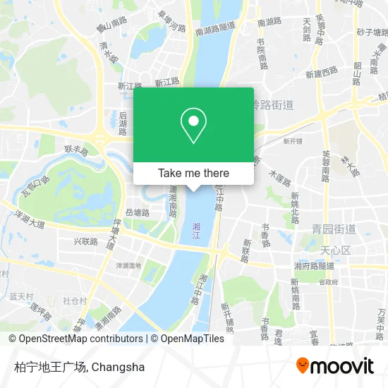 柏宁地王广场 map