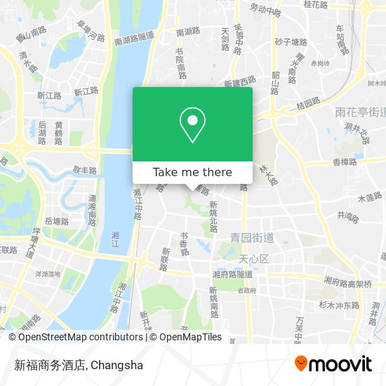 新福商务酒店 map