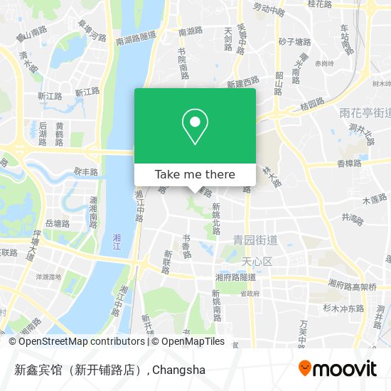 新鑫宾馆（新开铺路店） map