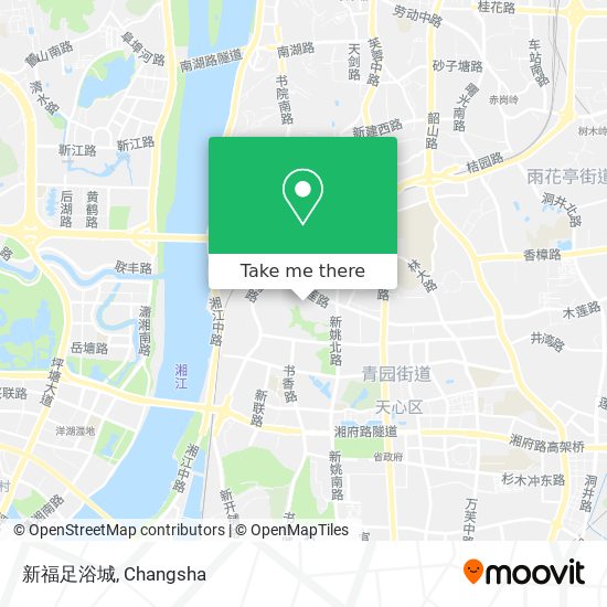 新福足浴城 map