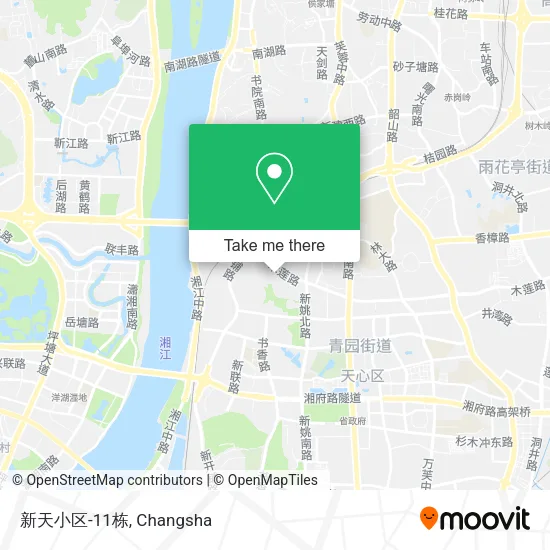 新天小区-11栋 map