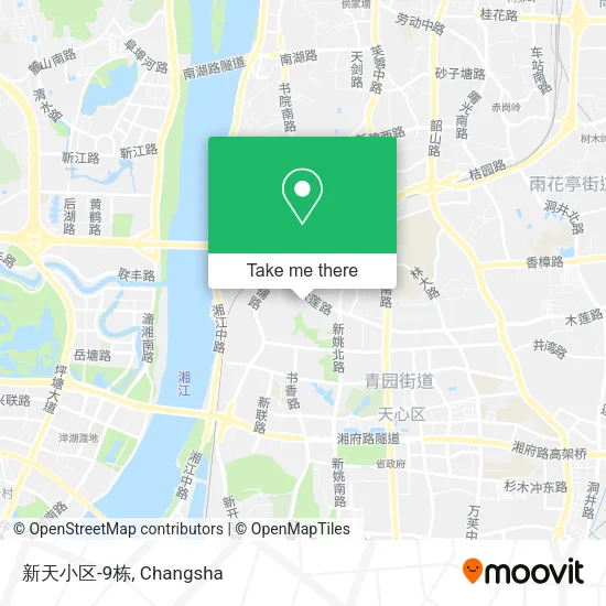 新天小区-9栋 map