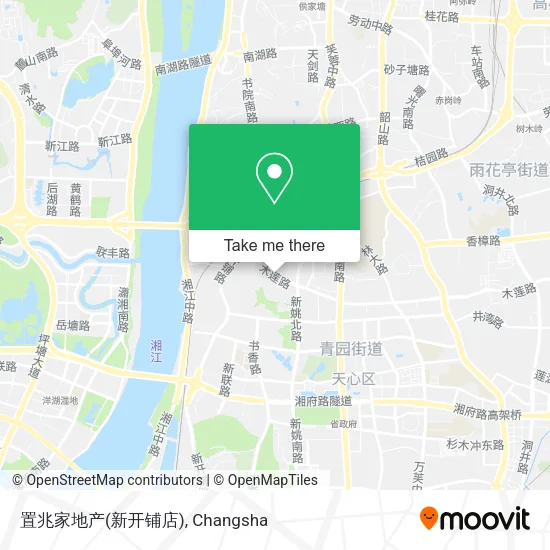 置兆家地产(新开铺店) map