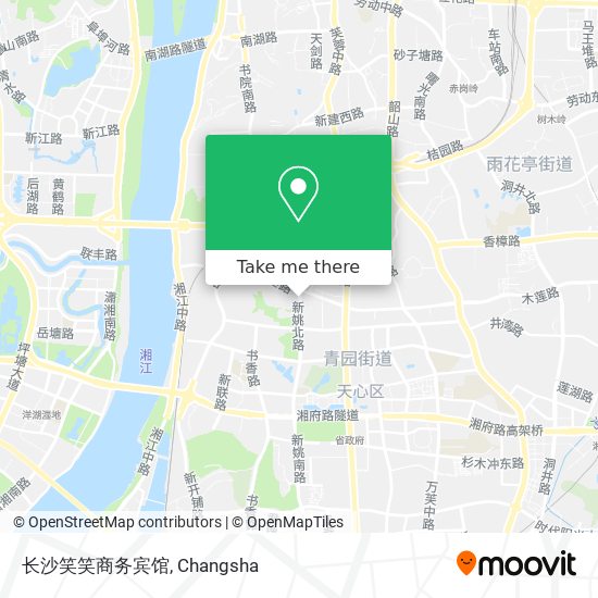 长沙笑笑商务宾馆 map