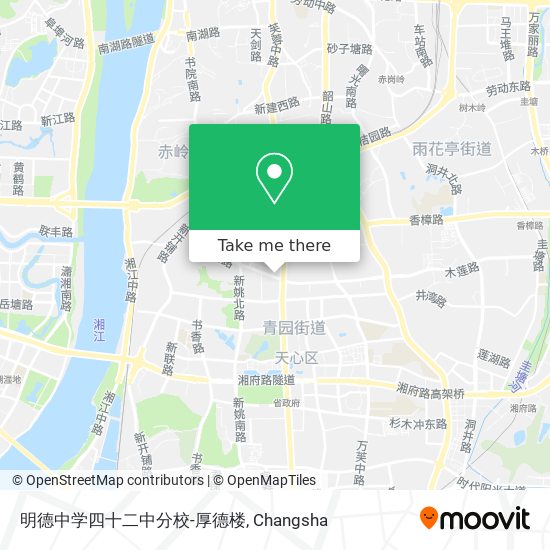 明德中学四十二中分校-厚德楼 map