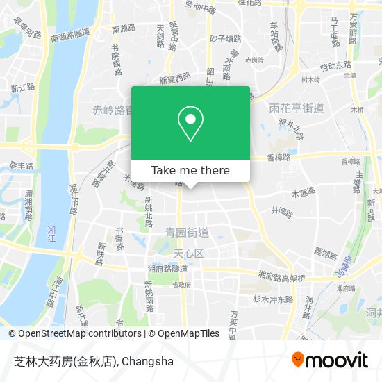芝林大药房(金秋店) map