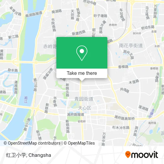 红卫小学 map