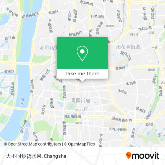 大不同炒货水果 map