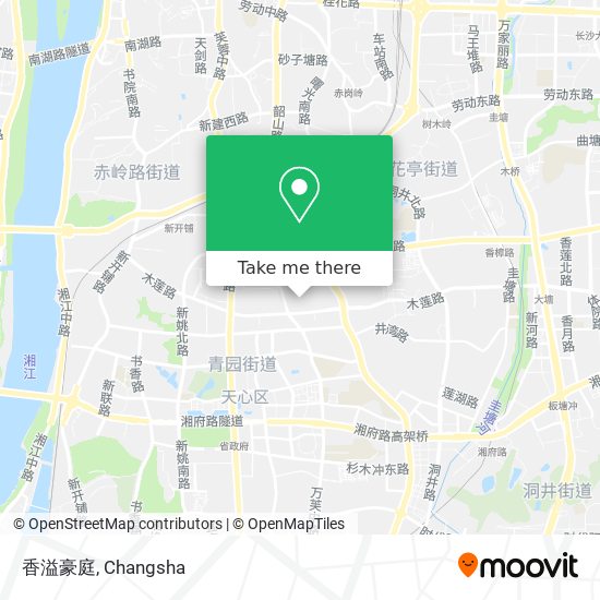 香溢豪庭 map