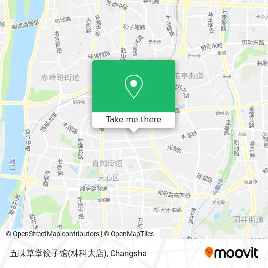 五味草堂饺子馆(林科大店) map