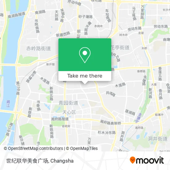 世纪联华美食广场 map