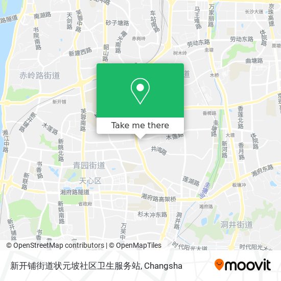 新开铺街道状元坡社区卫生服务站 map
